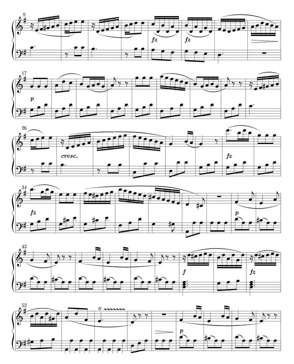 6 Sonatinas Op.36（6首钢琴小奏鸣曲-2）