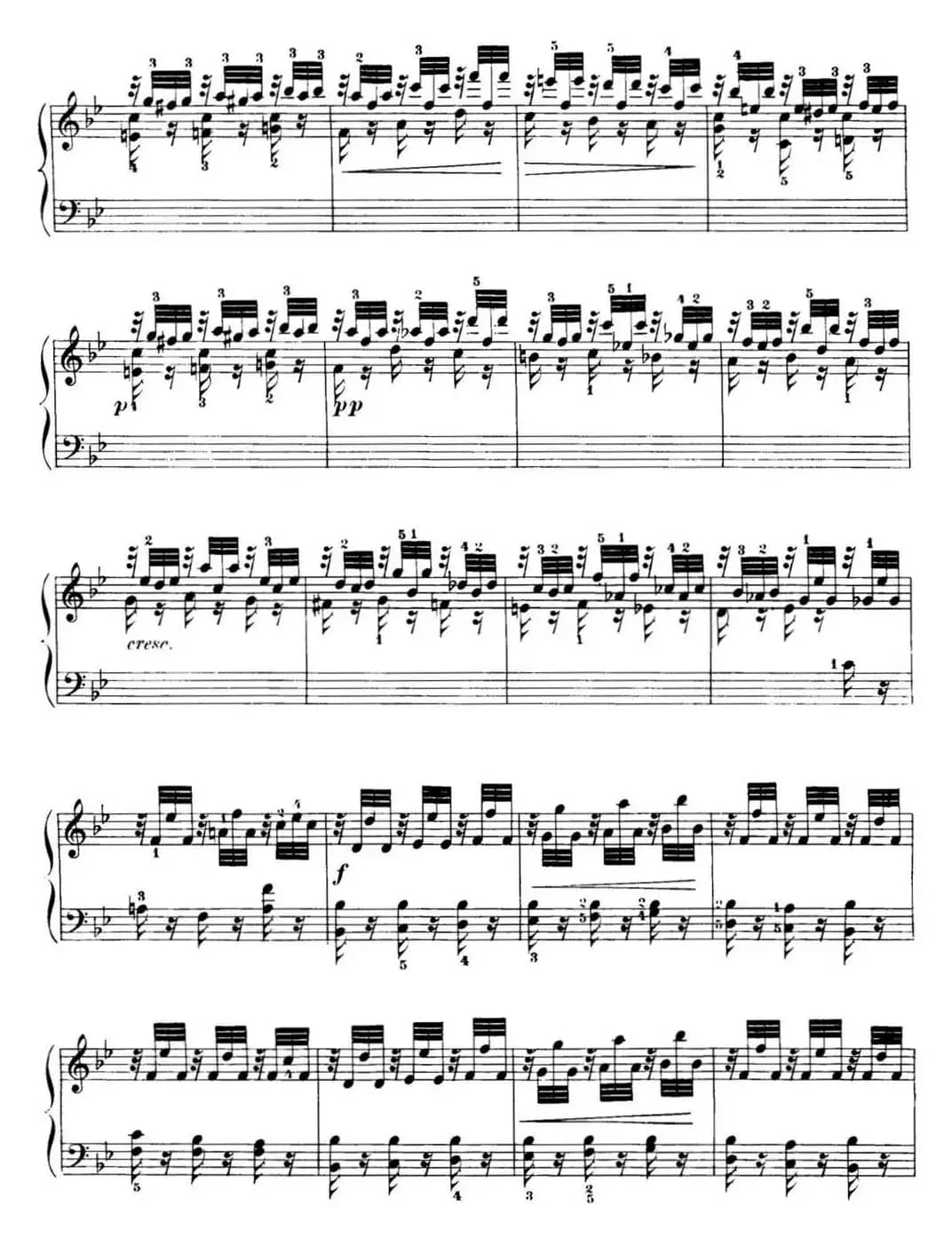 40首车尔尼Op.299钢琴快速练习曲（NO.13）