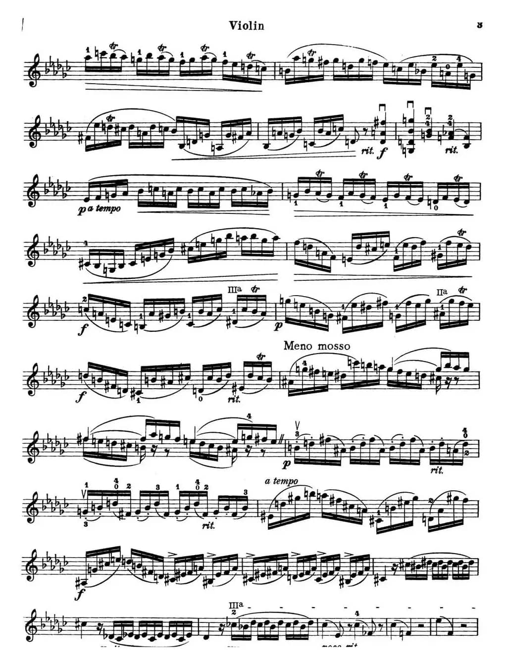 Etude melodique