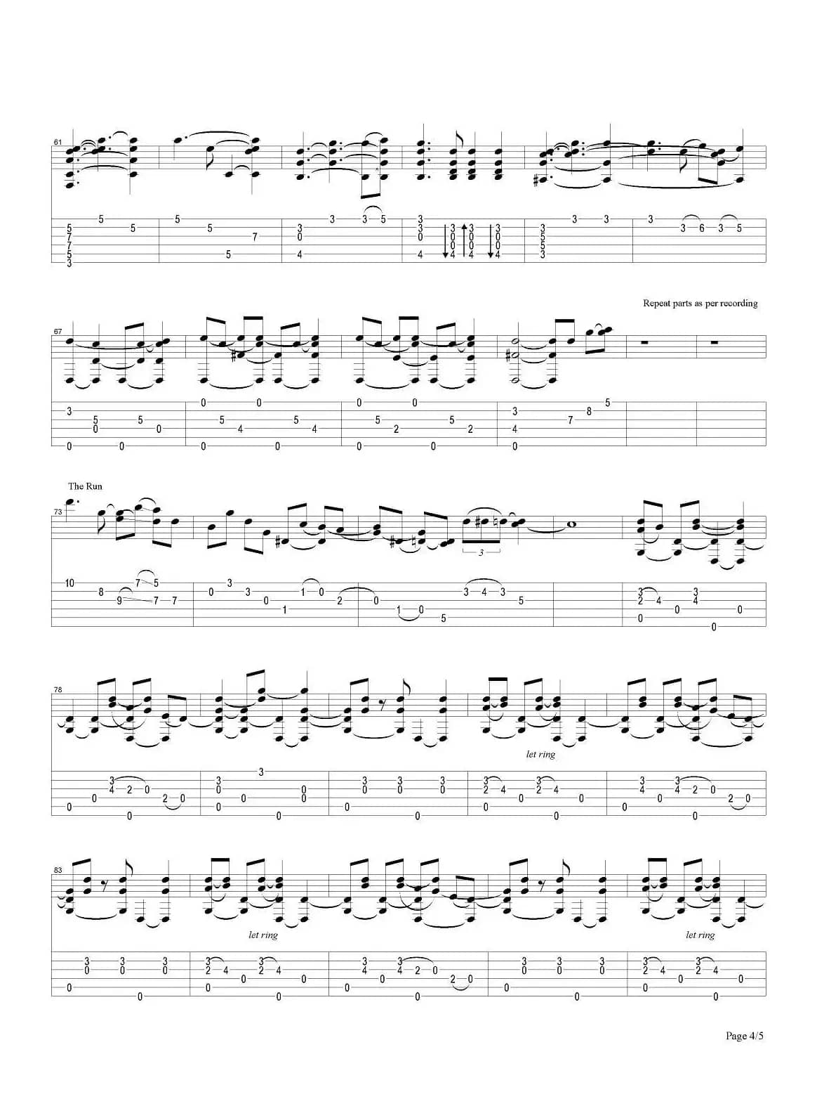 tommy emmanuel：cowboy‘s dream（指弹吉他）