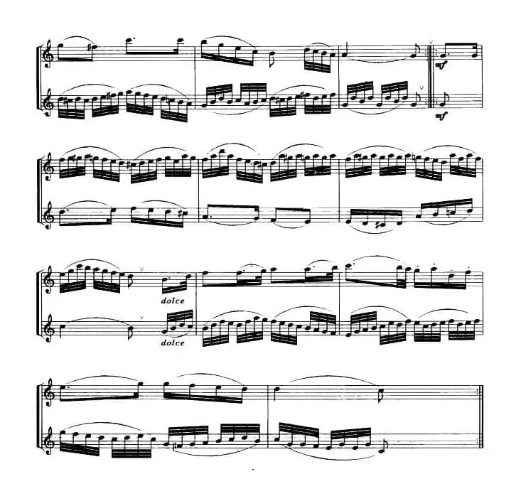 主题与变奏（二重奏）