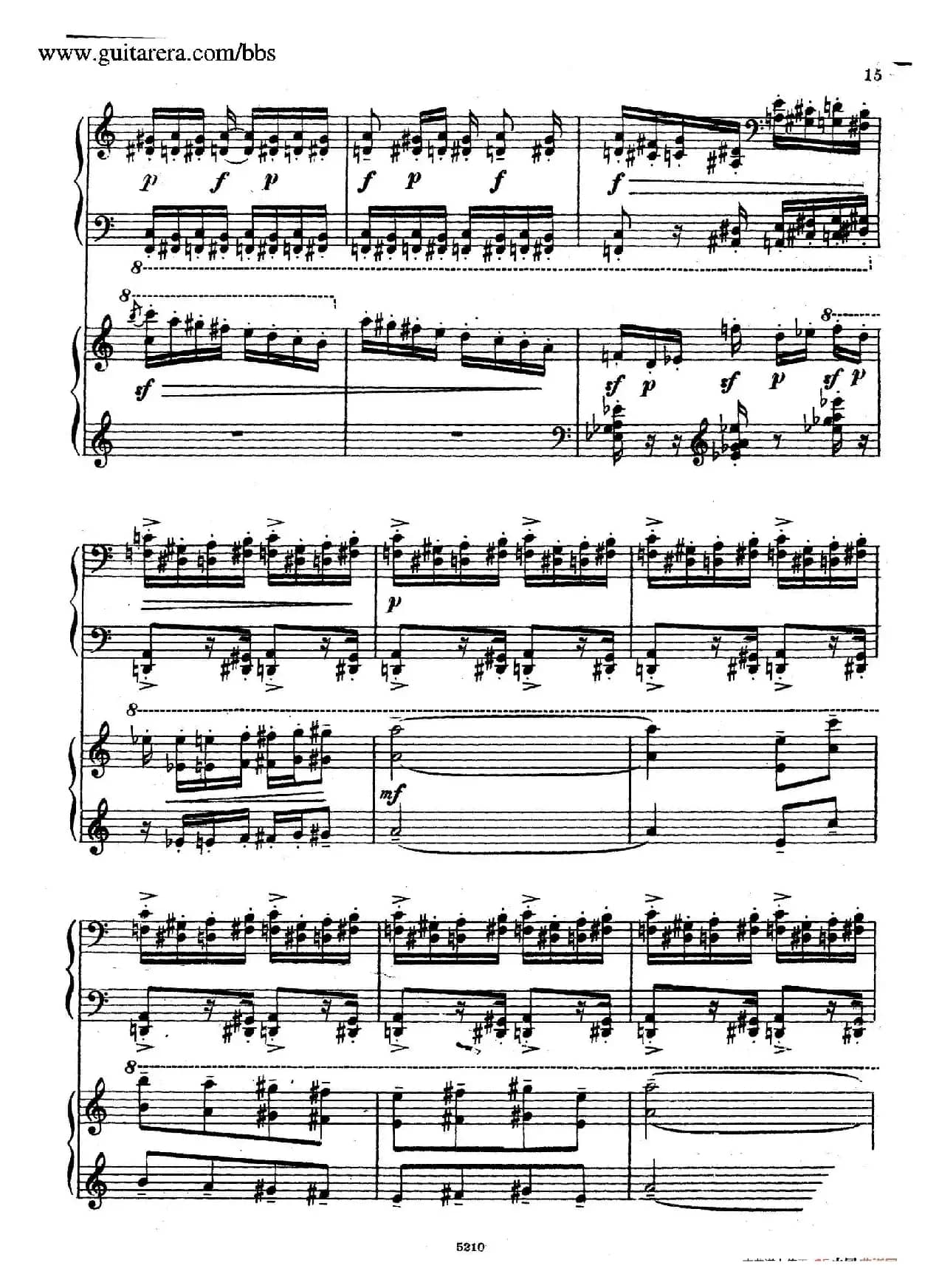 Variation on a Theme by Paganini（帕格尼尼主题变奏曲·双钢琴）