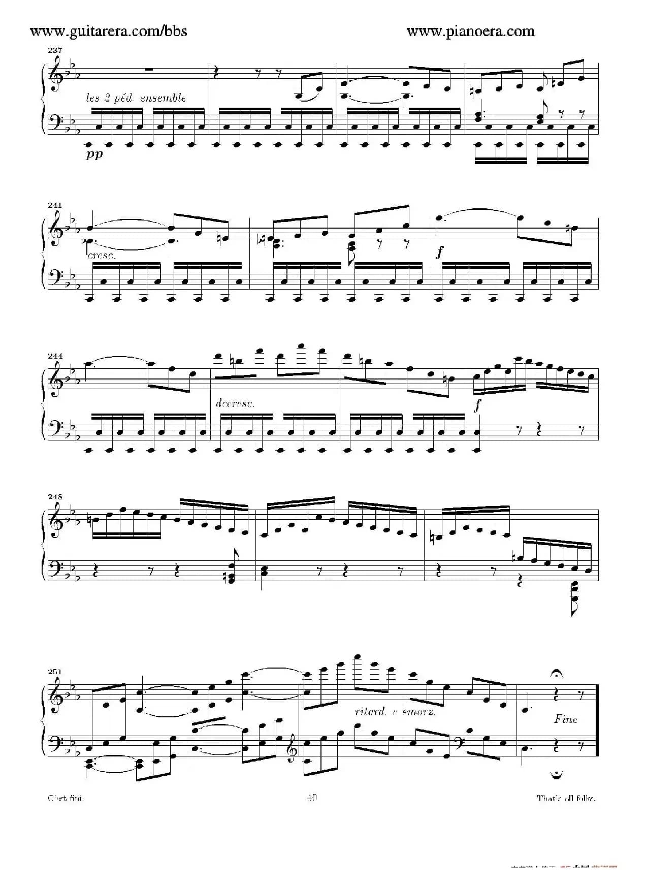 Grande Piano Sonata in c Minor Op.2（c小调华丽钢琴奏鸣曲·第四乐章）