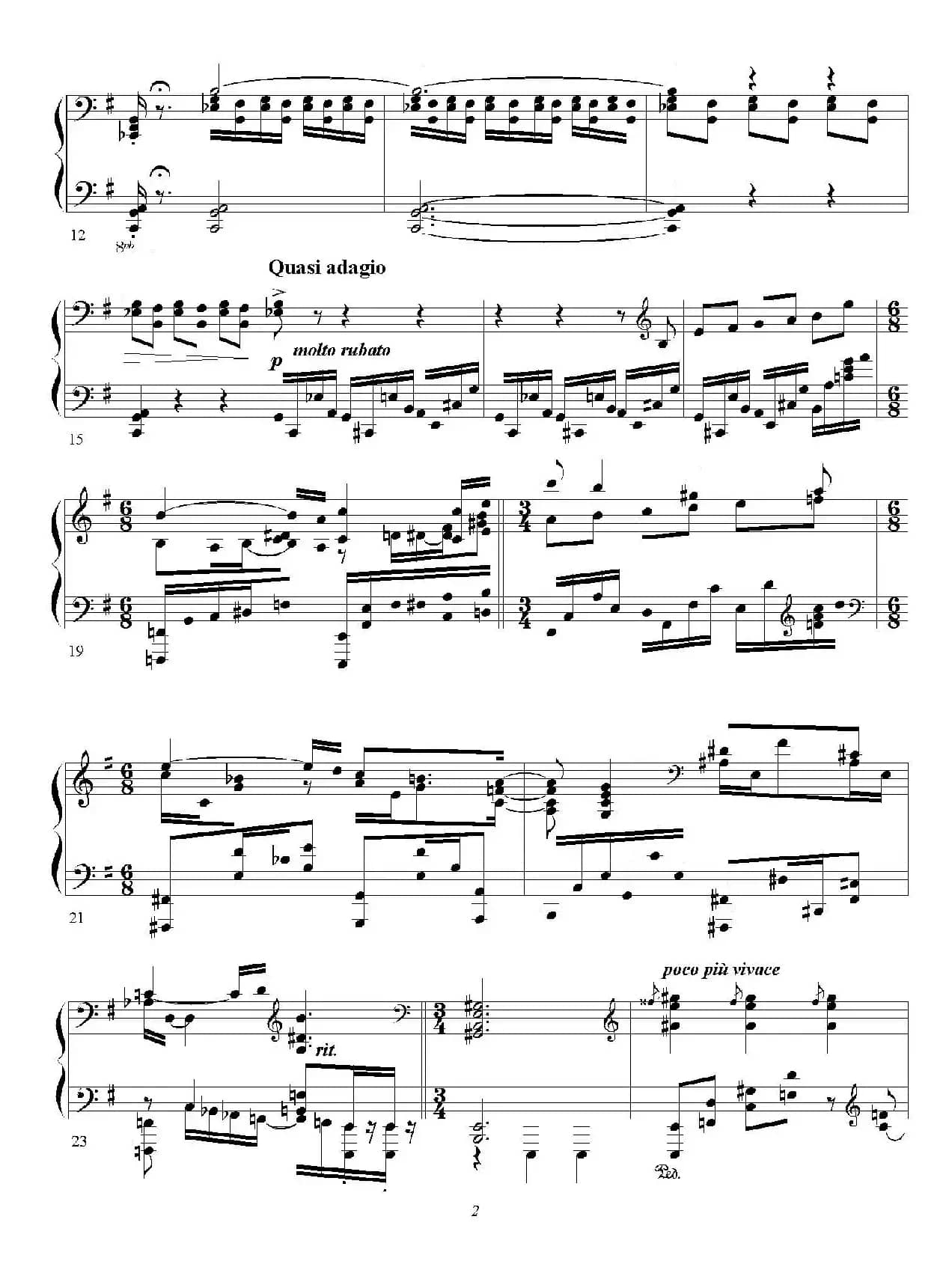 Carmen Variations 12 Pieces(12首卡门主题变奏曲·5)