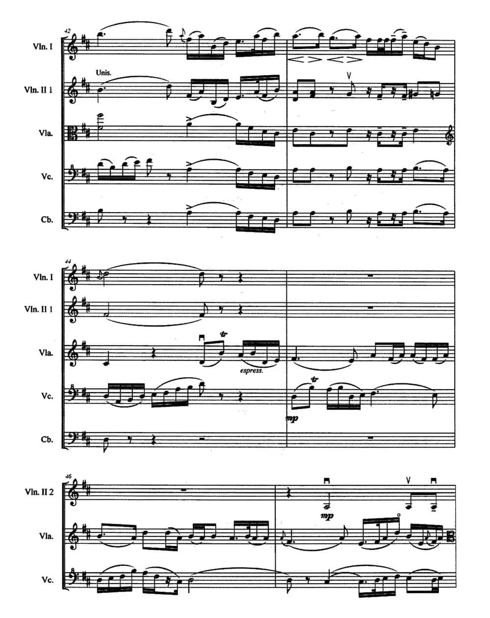 二泉映月（弦乐合奏）