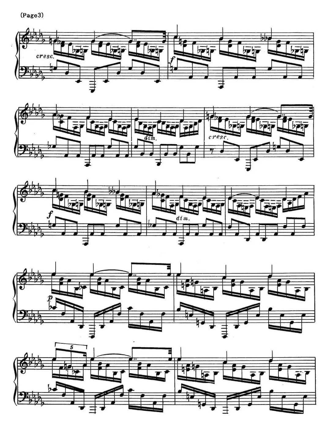 斯克里亚宾8首钢琴练习曲 Op42(No.6 Alexander Scriabin Etudes)