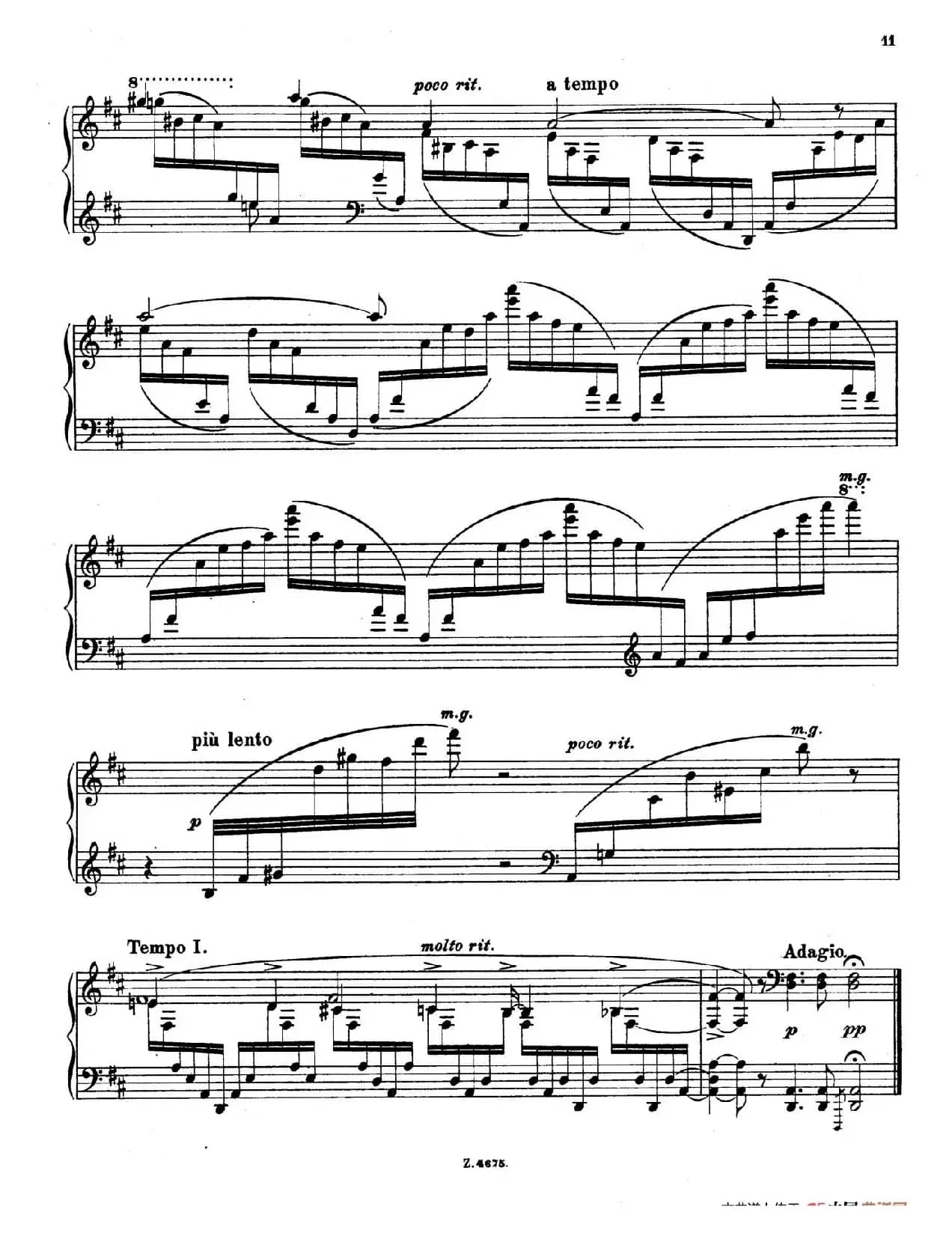 Charakterskizzen Op.40（个性素描 1. 幻影 Vision）