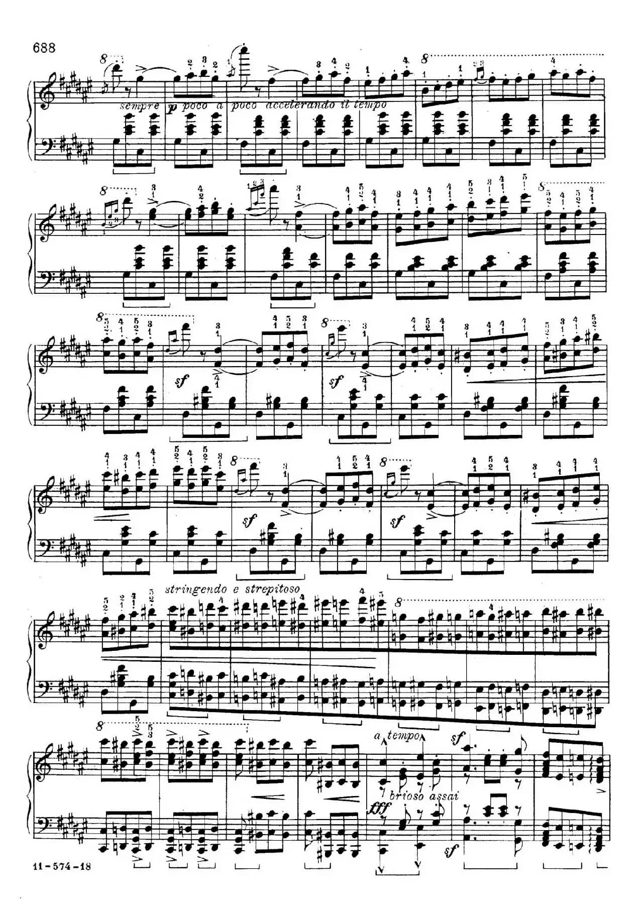 19 Rhapsodies Hongroises S.244 No.2（19首匈牙利狂想曲·第2首）