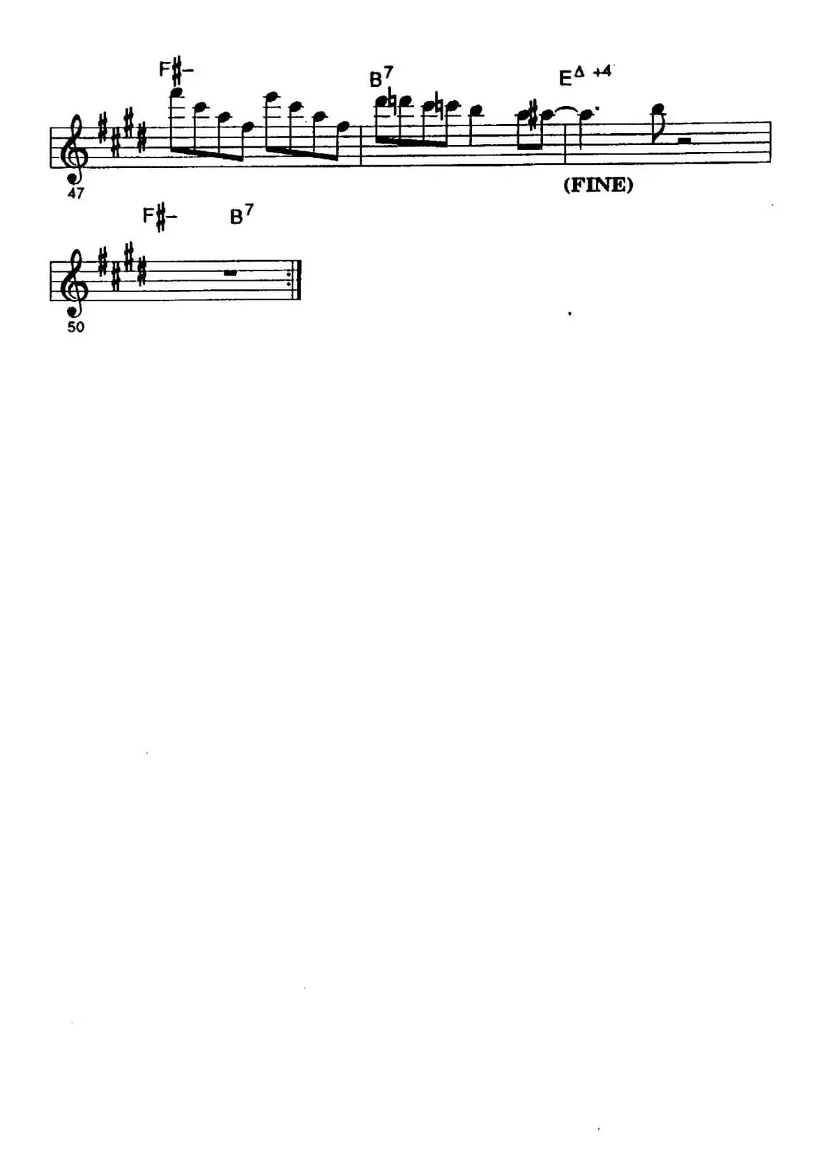 爵士乐超吹练习曲（七）