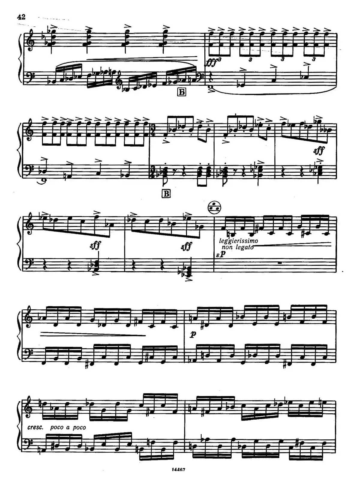 Sonate No.3（奏鸣曲三号）（第四乐章）