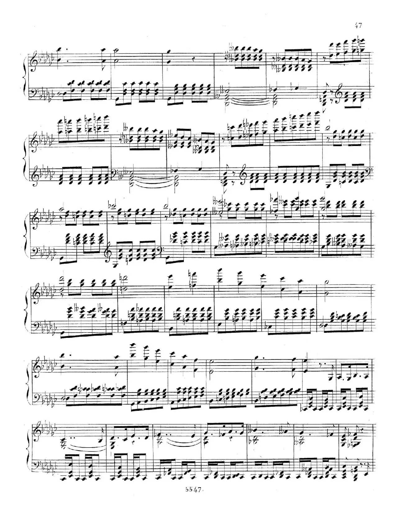 Trois Morceaux Dans Le Genre Pathétique Op.15（3首伤感小品·Ⅲ）
