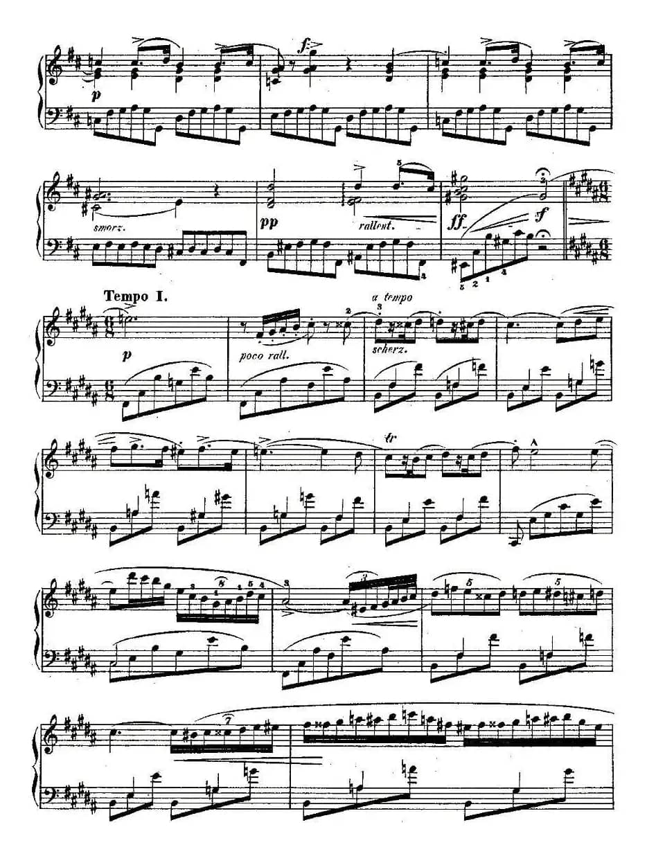 降B大调夜曲Op.9-3（Trois Nocturnes）