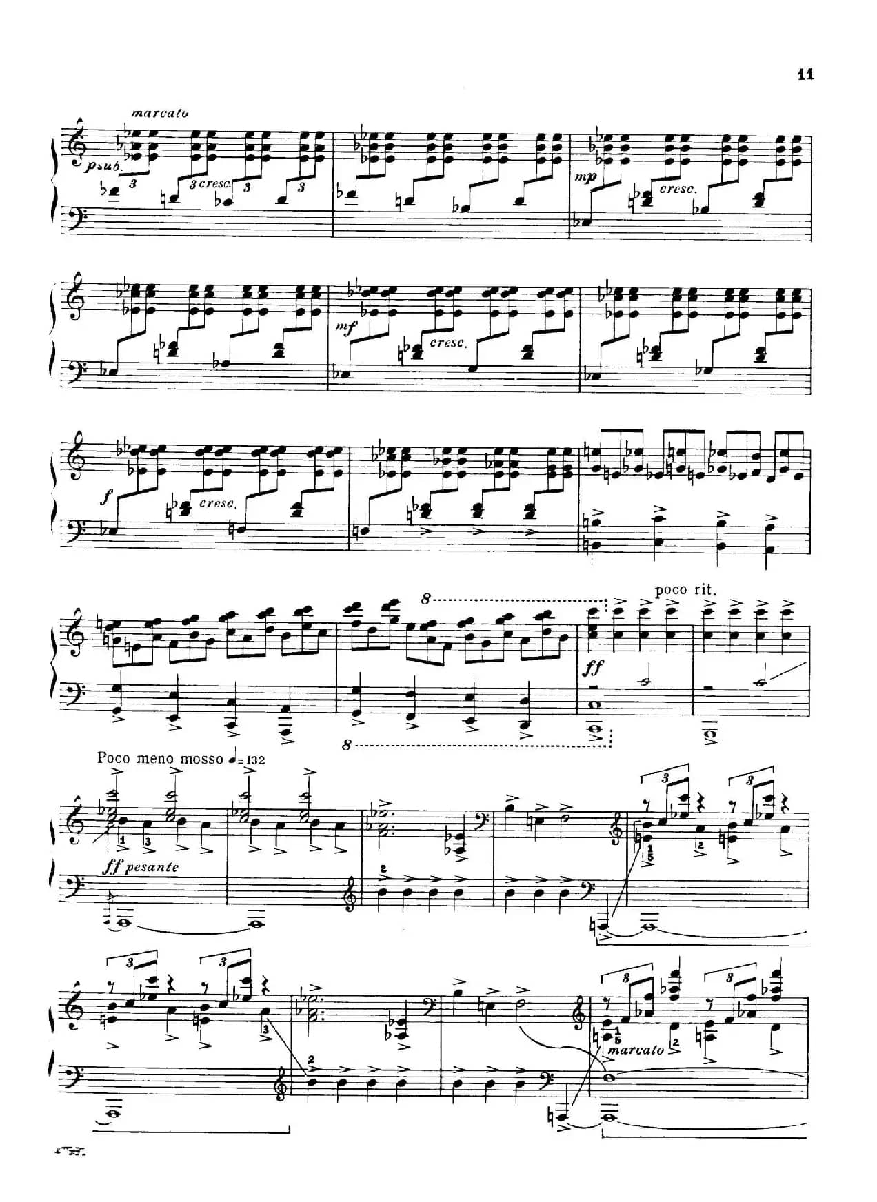 Piano Sonata in E-flat Major Op.95（降E大调钢琴奏鸣曲·Ⅰ）