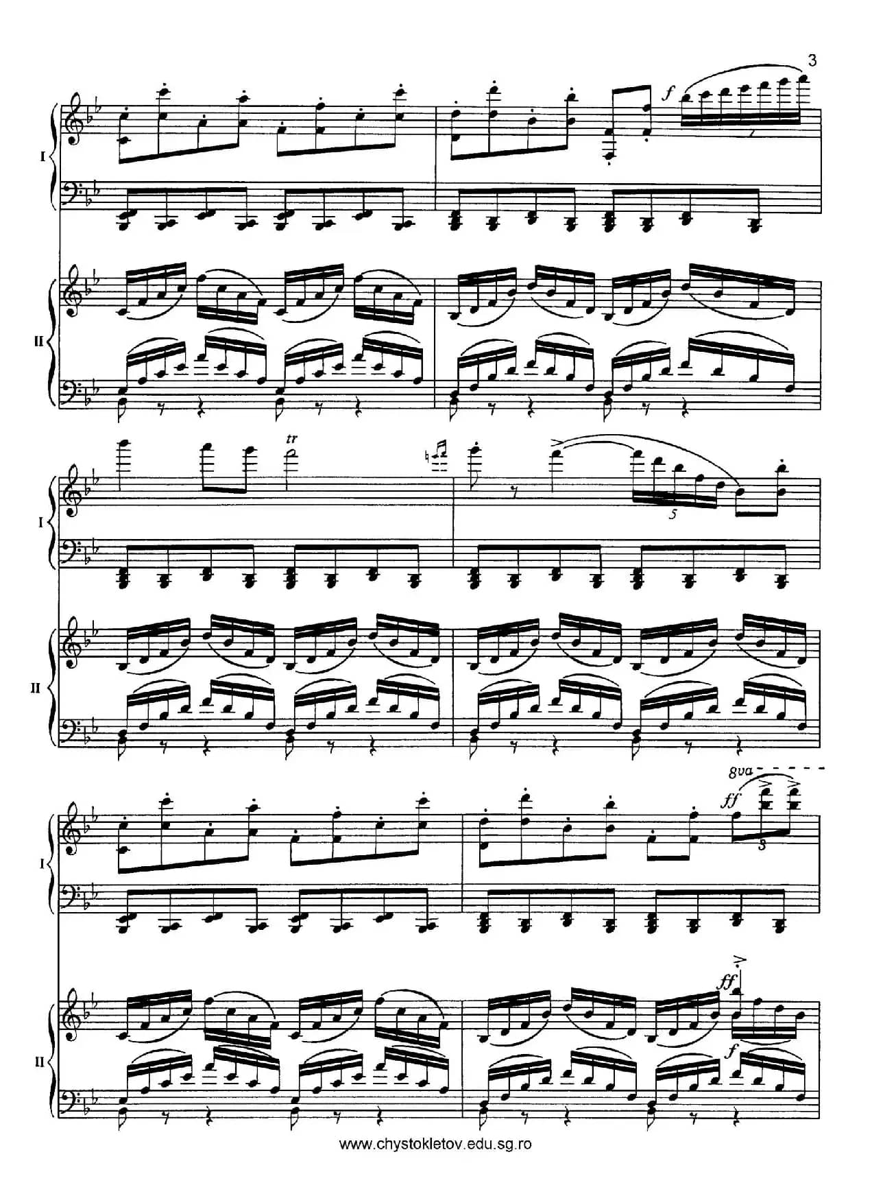 Nutcracker Op.71 芭蕾舞剧《胡桃夹子》（改编双钢琴版·第五部分）