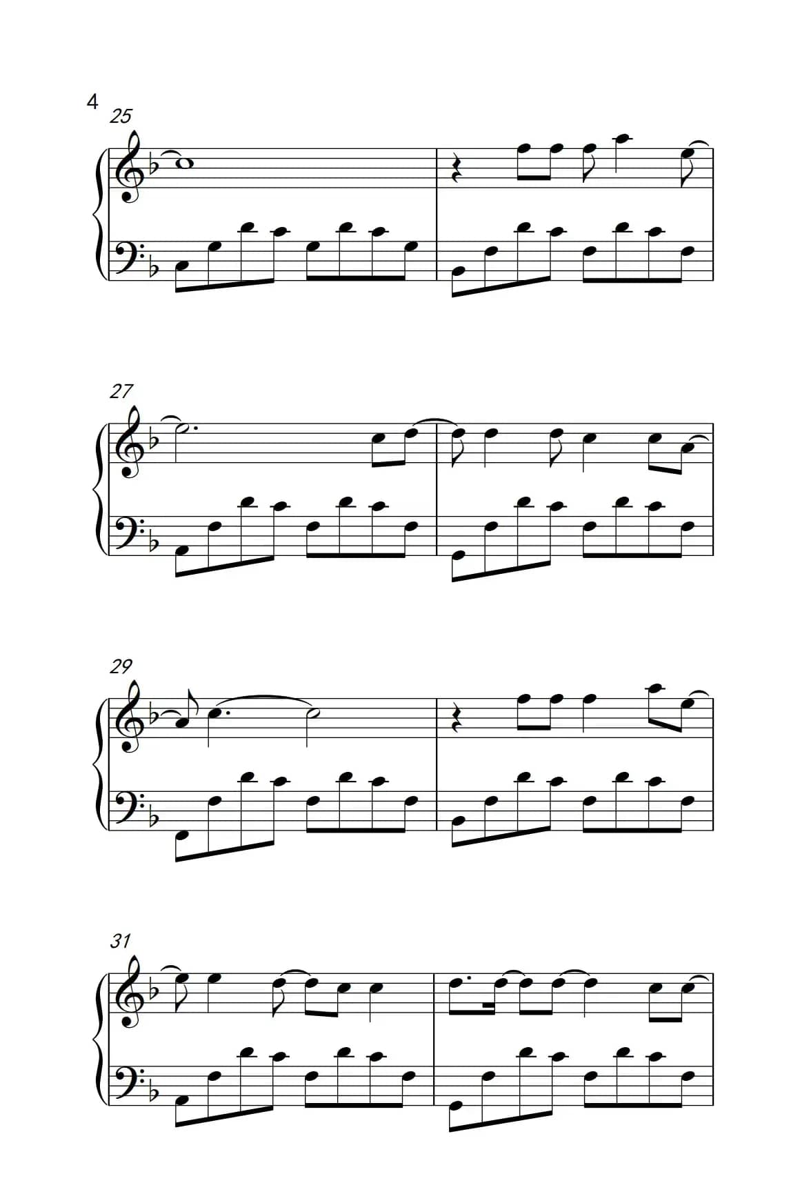 脚踏板（《弹吧音教》制谱版）