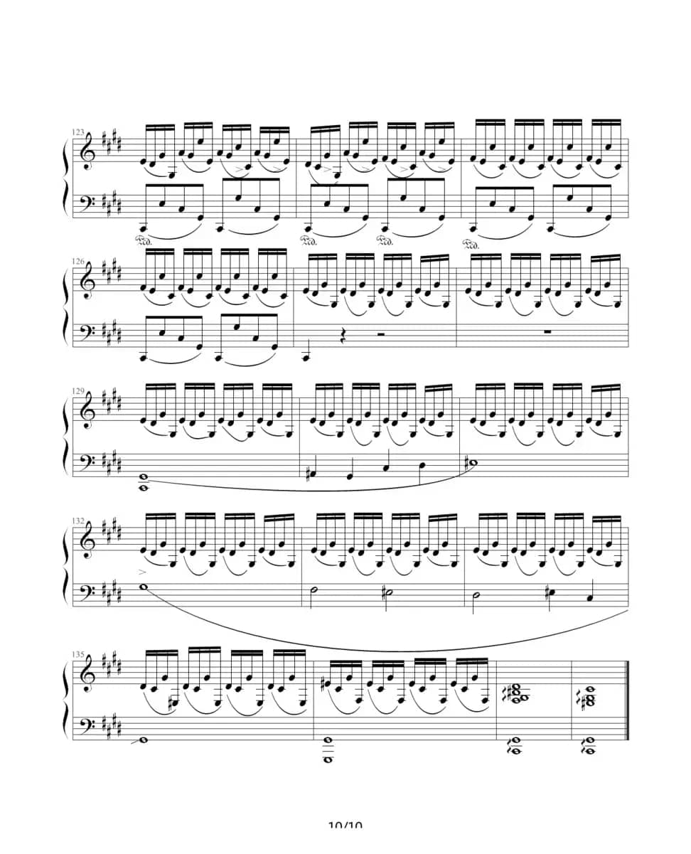 幻想即兴曲（滴漏制谱版）