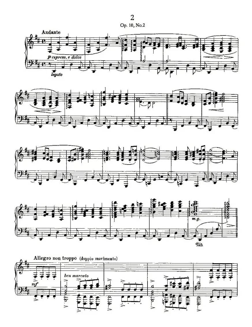 Ballades（勃拉姆斯4首叙事曲）