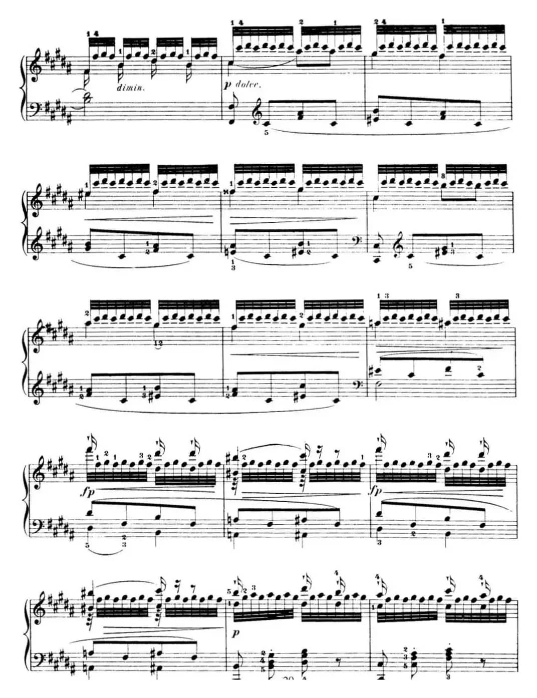 50首车尔尼Op.740钢琴手指灵巧技术练习曲（NO.22）