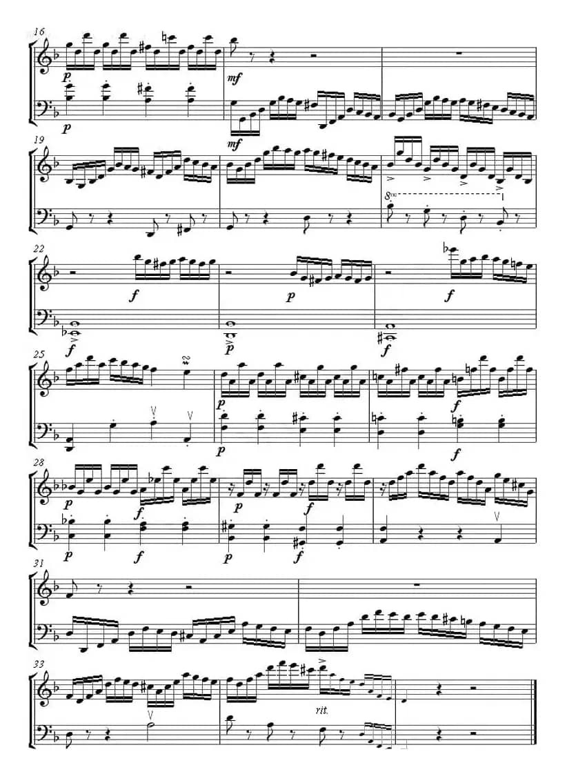 Solfeggietto（小提琴、大提琴二重奏）