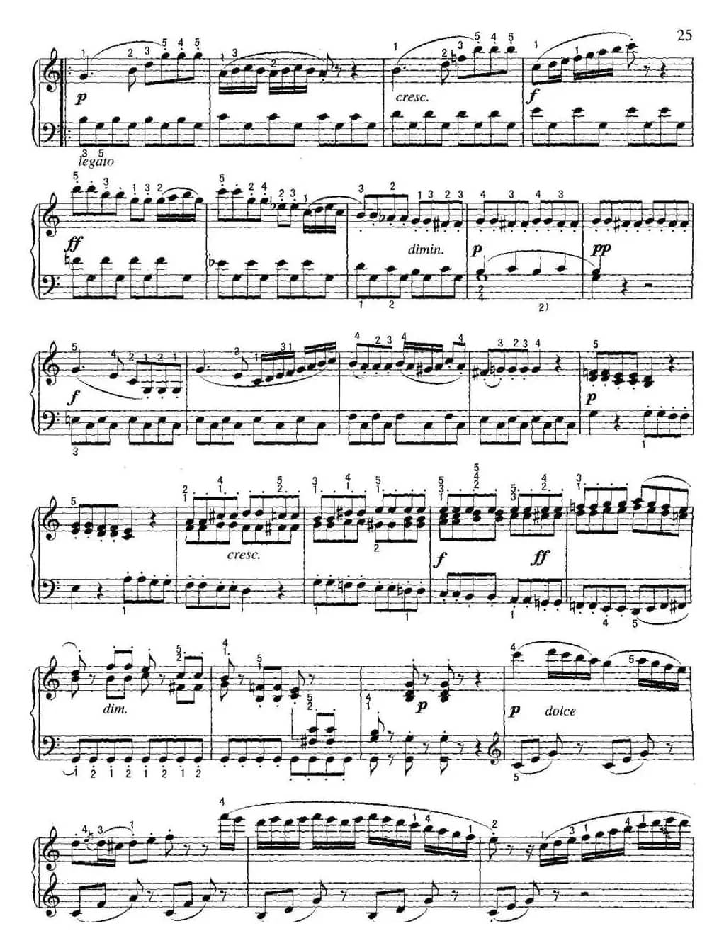 不可不弹的世界钢琴名曲：小奏鸣曲Op.36-3