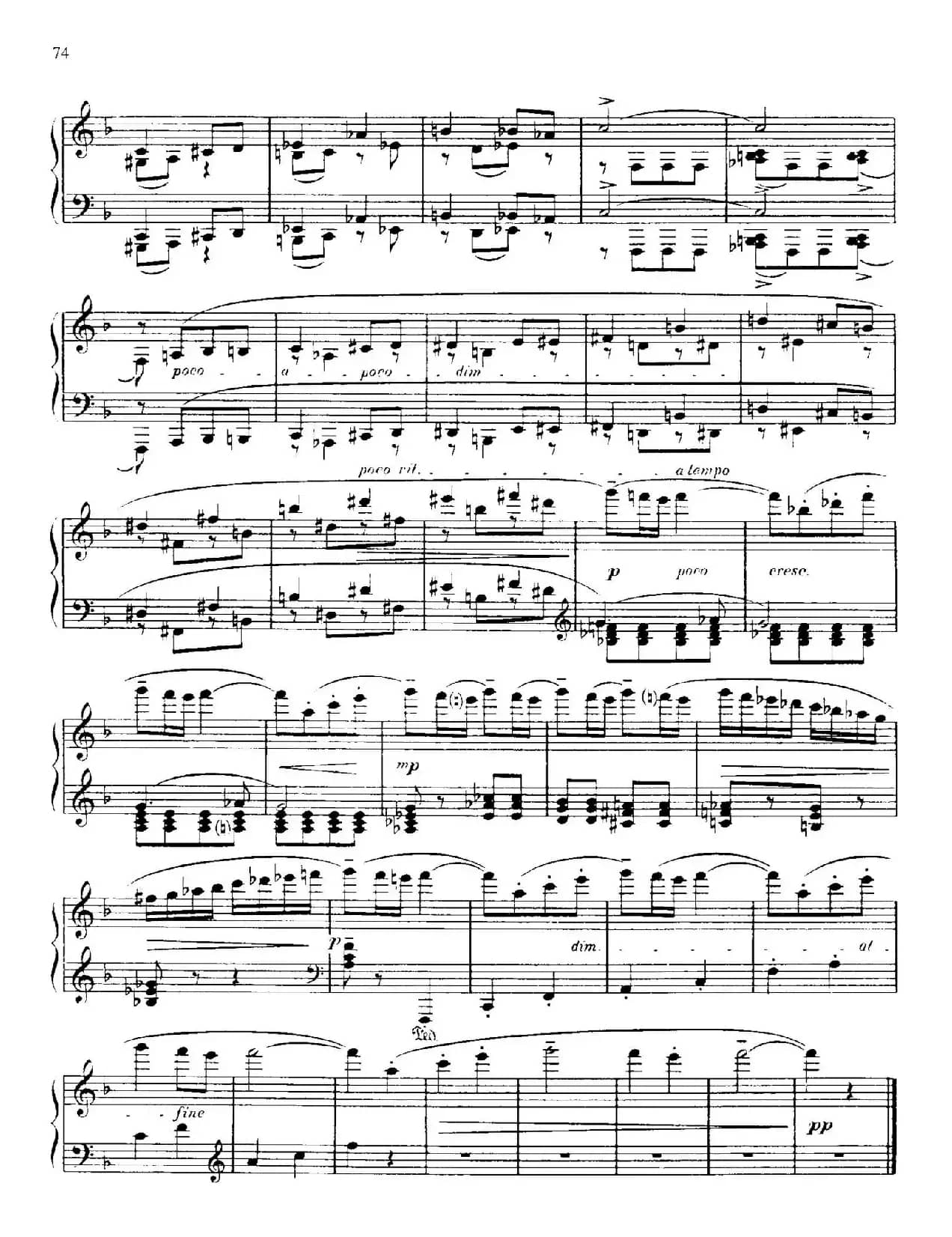 Piano Sonata No.3 in F Major Op.46（F大调第三钢琴奏鸣曲·Ⅰ）