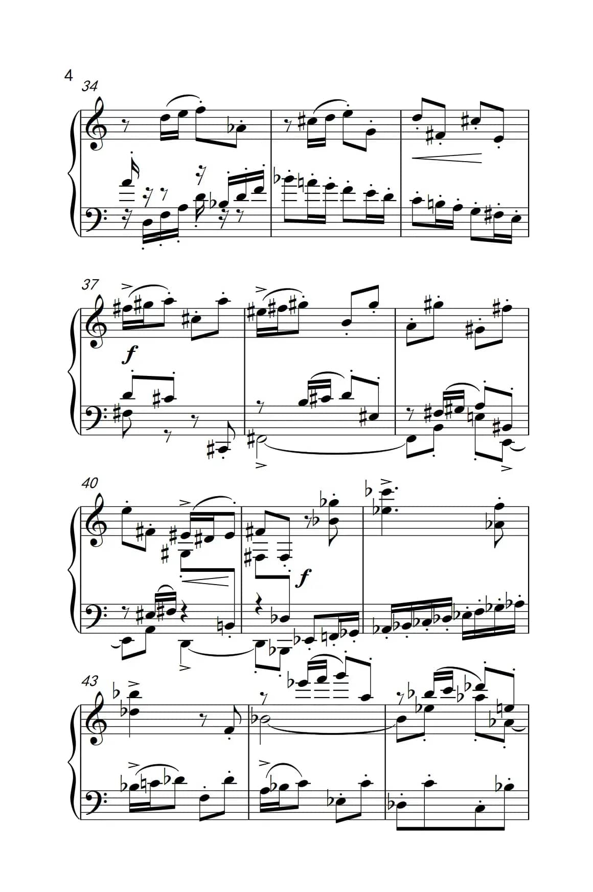 第九级2.赋格曲 Op.87 No.2（中央音乐学院 钢琴（业余）考级教程 7-9级）