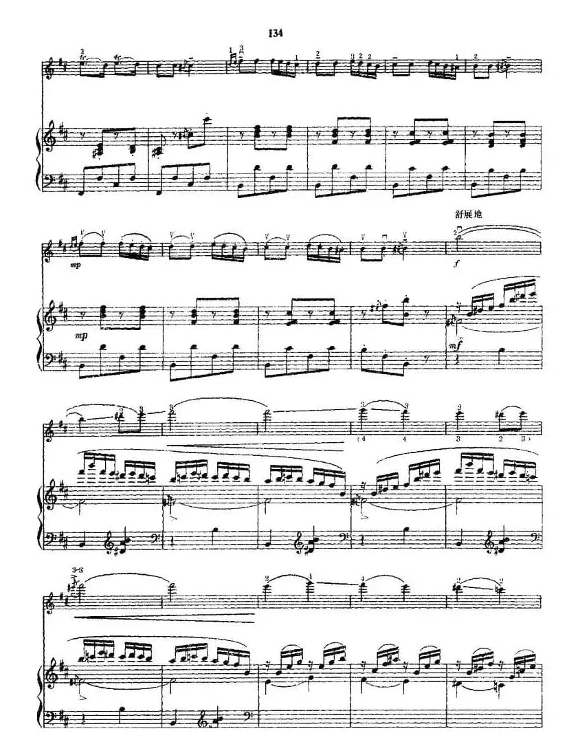 阳光照耀着塔什库尔干（小提琴+钢琴伴奏）