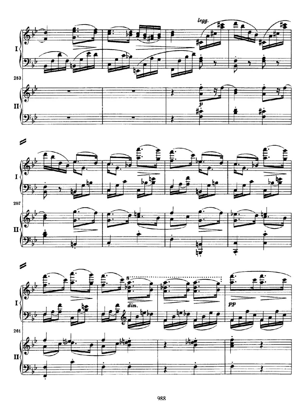 降B大调第二钢琴协奏曲（P81——90）