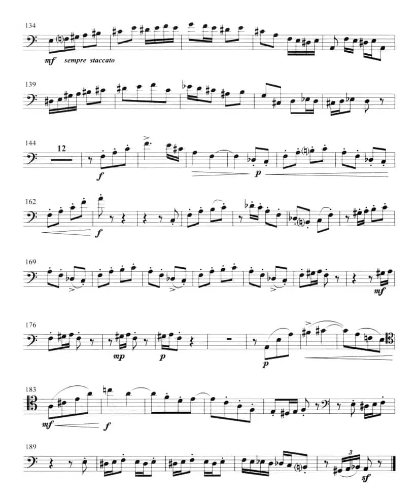 小协奏曲（长号）