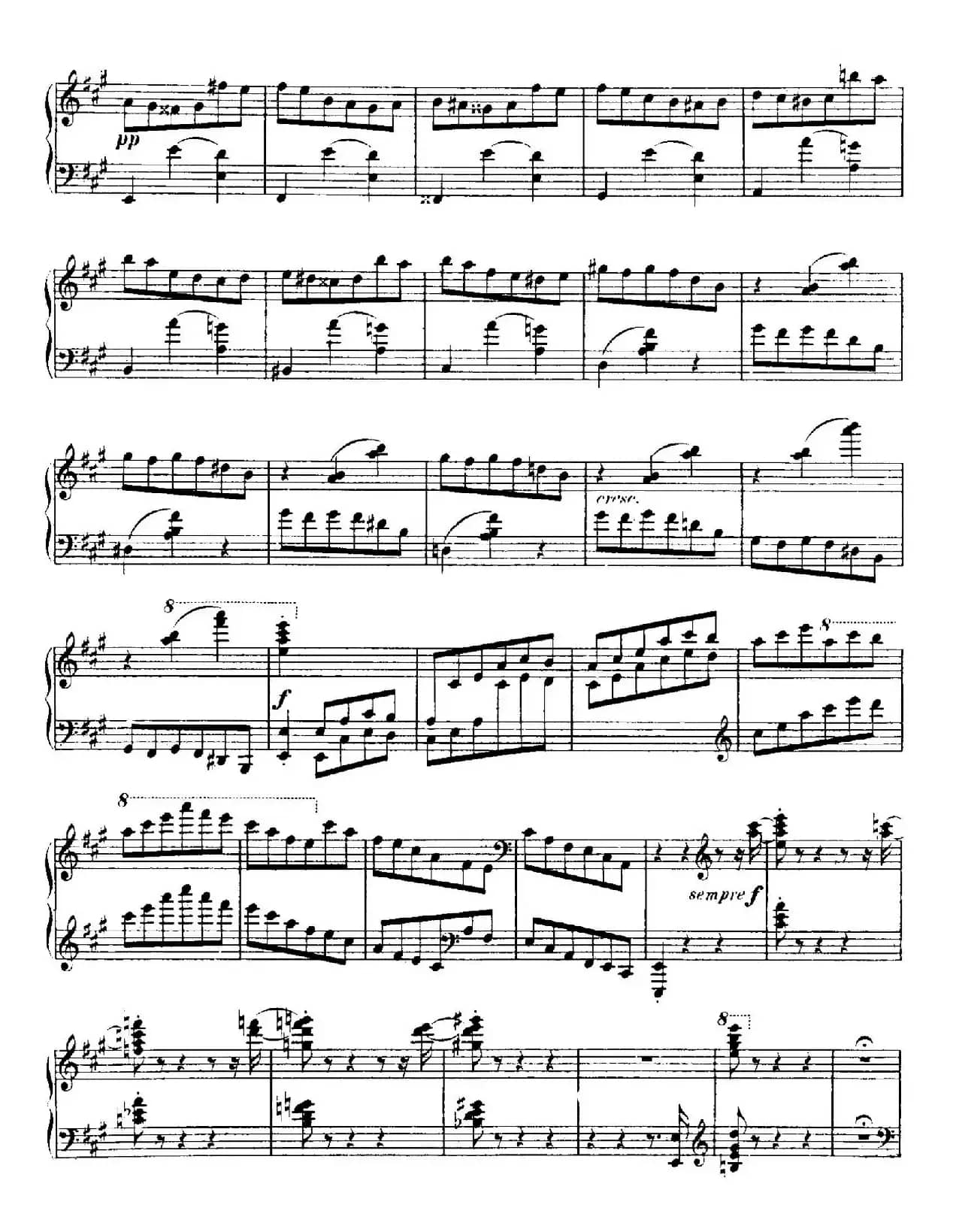 4 Valses Caprice（4首随想圆舞曲）（No. 1 in A）