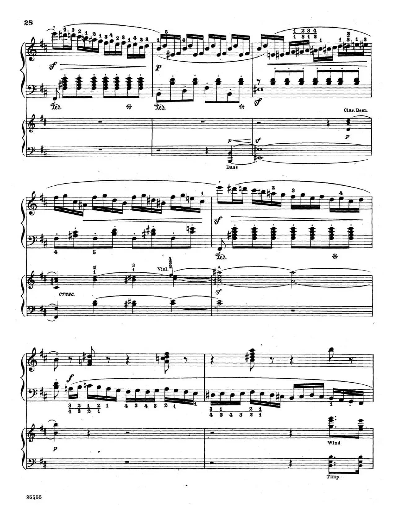 Capriccio Brillante in B Major Op.22（B大调华丽随想曲·双钢琴）