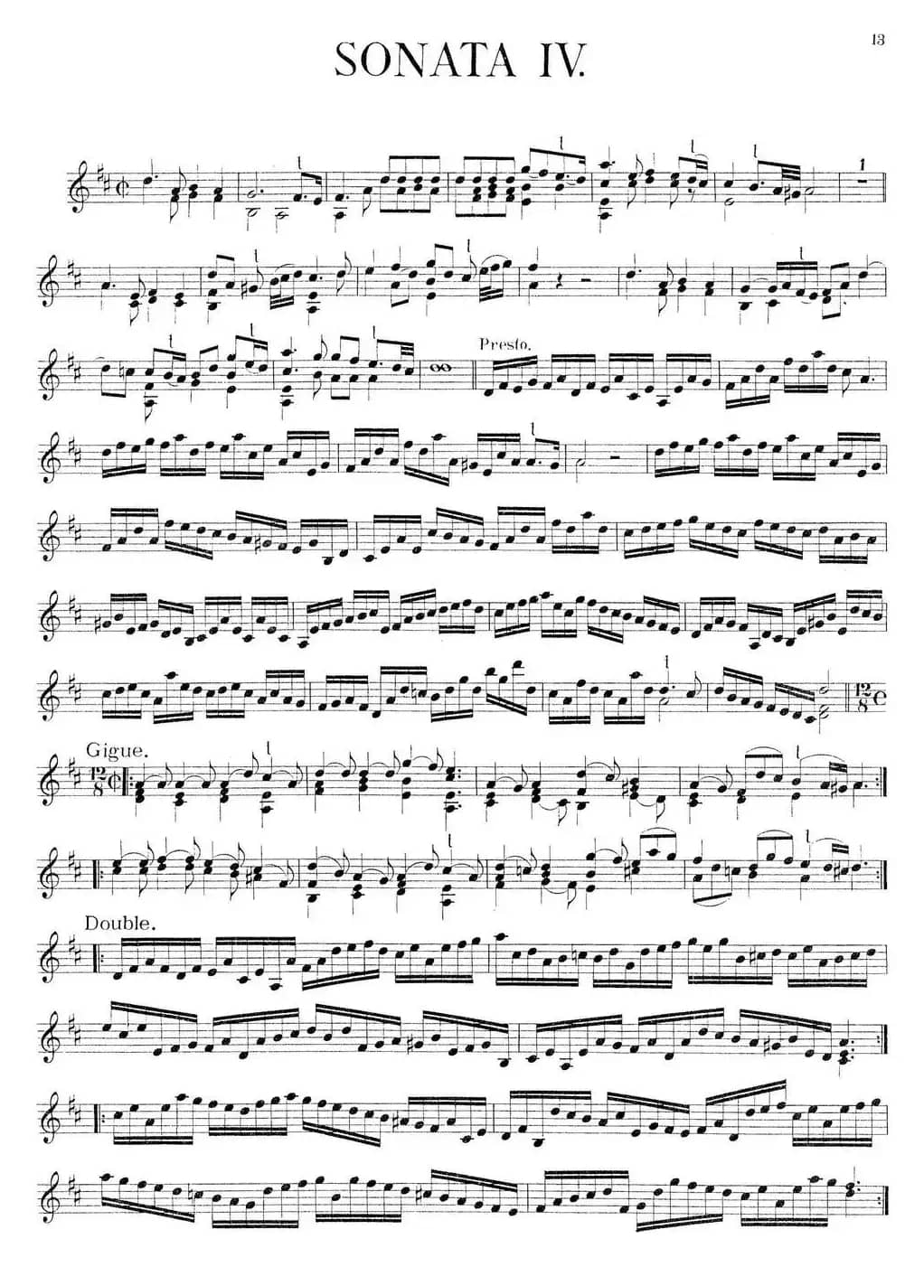 Biber Violin Sonata IV