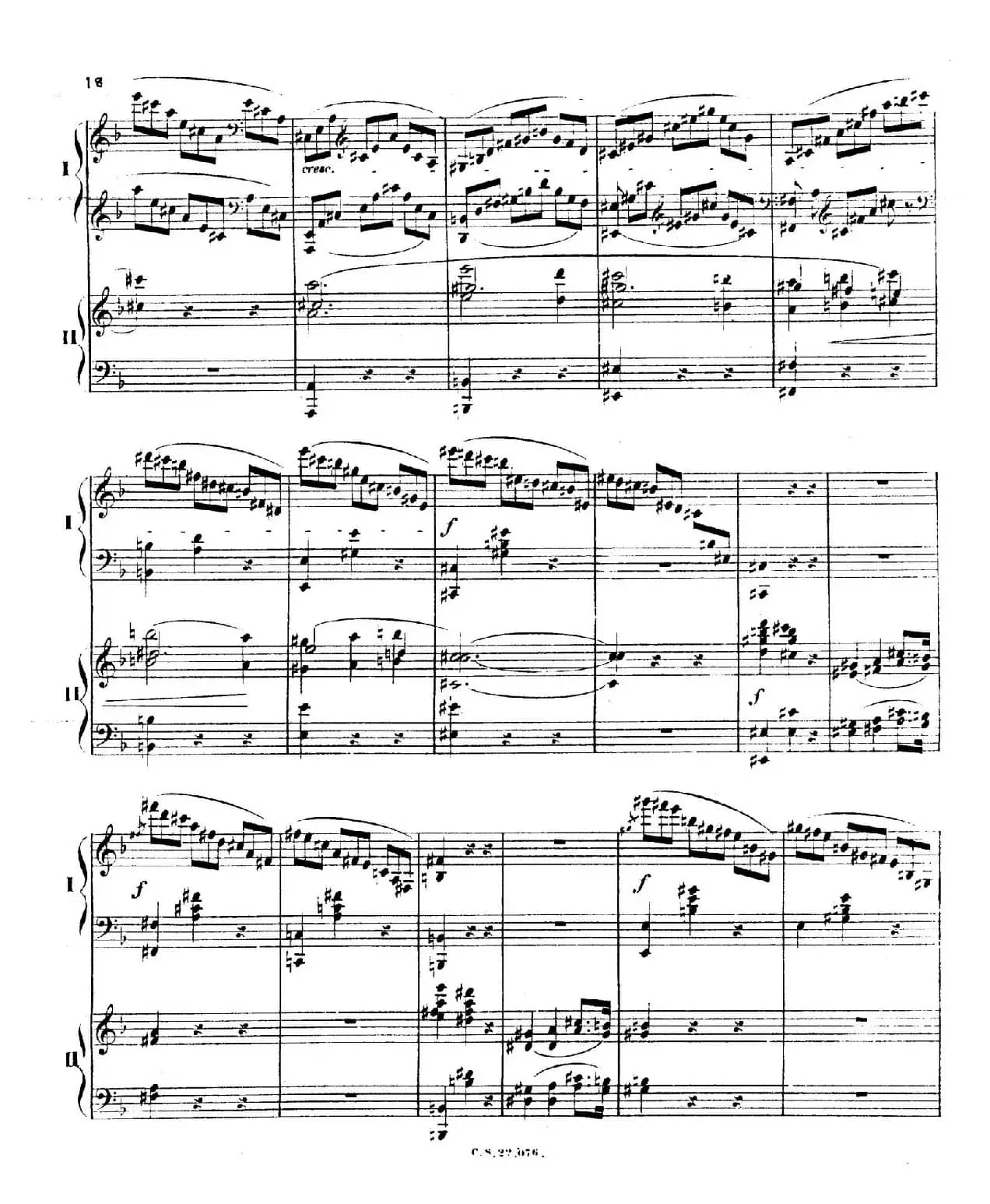 Piano Concerto No.2 in F Major Op.35（F大调第二钢琴协奏曲·Ⅰ·双钢琴）