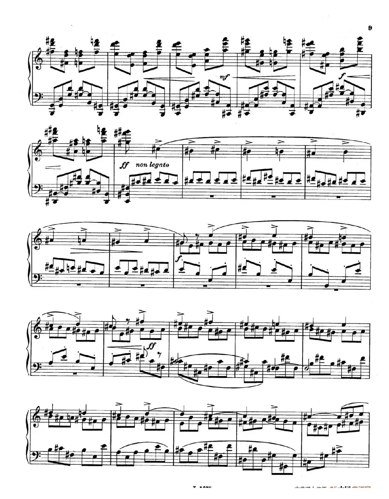 Charakterskizzen Op.40(个性素描 4. 万花筒 Kaleidoskop)