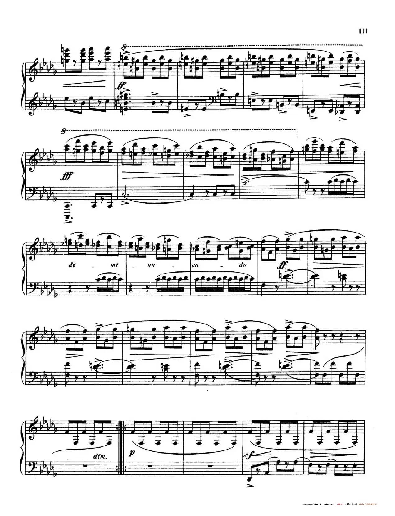 24 Characteristic Pieces Op.36（24首性格小品·22）