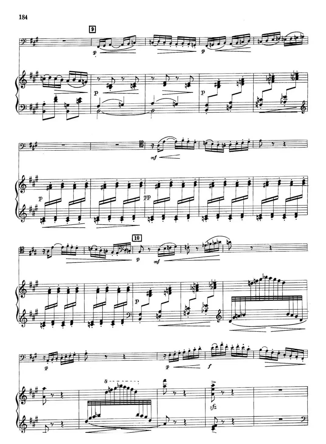 宣叙调、西西里舞曲和回旋曲（大管+钢琴伴奏）