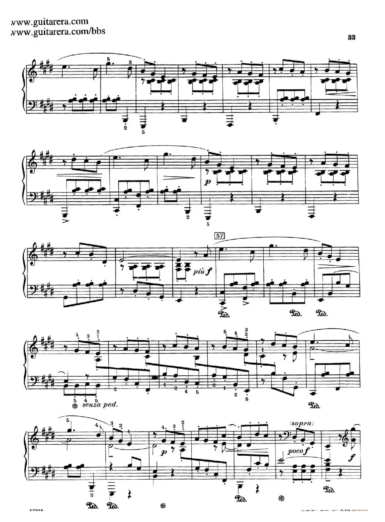 Souvenirs Op.28（纪念曲6. 加洛普舞曲）