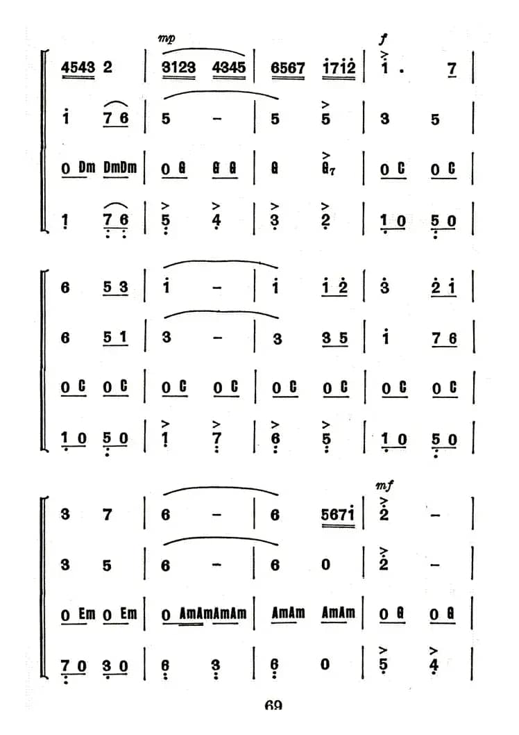 红星歌（合奏）