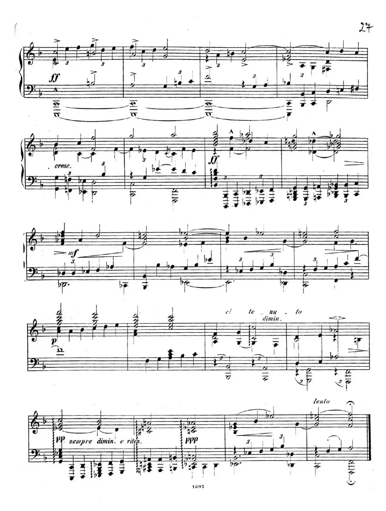 Legenden Op.18（9首传奇·Ⅷ）