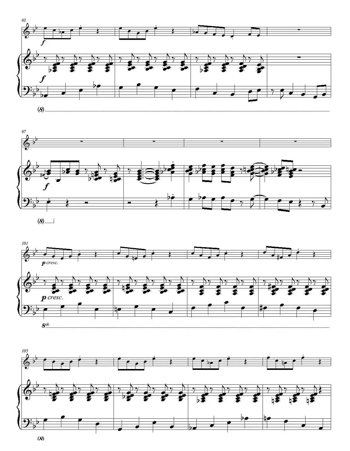 The Arrival of the Queen of Sheba（单簧管+钢琴）