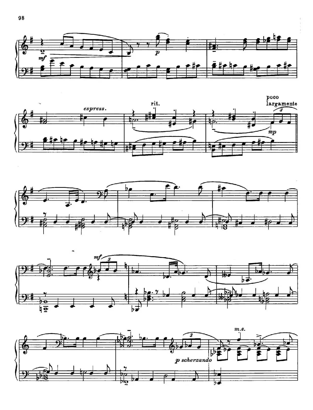 Prokofiev - Ten Pieces Op.12（普罗科菲耶夫-10首小品·5）