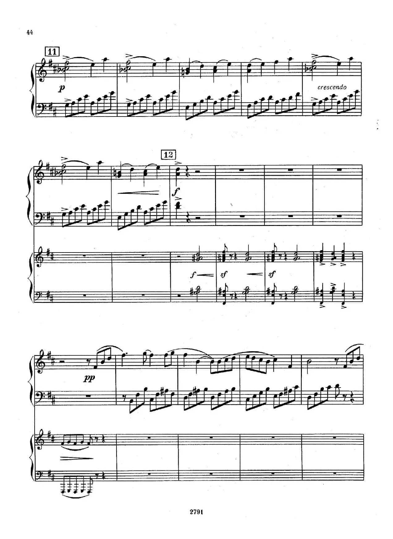 Piano Concerto No.3 in D major, Youth Op.50 - 2 pianos（D大调第三钢琴协奏曲“为青少年而作”Op.50·双钢琴）