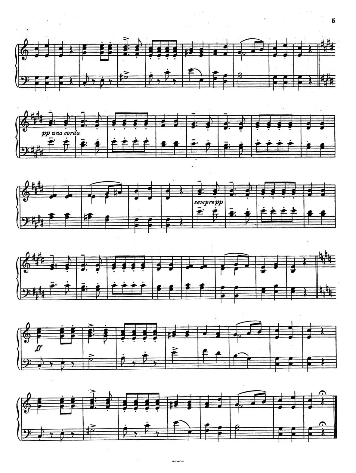 9首简易小品“玩偶” （9 Easy Pieces Op.54）（2）