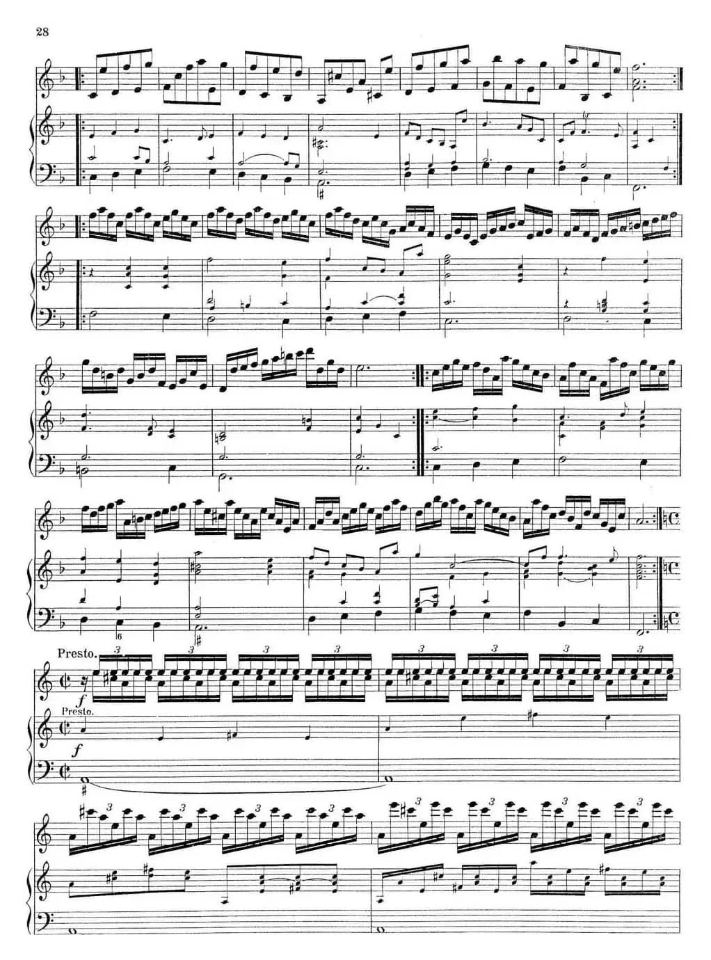 Biber Violin Sonata III（小提琴+钢琴伴奏）