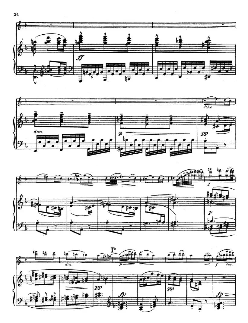 德沃夏克作品53号A小调协奏曲 （小提琴和钢琴）