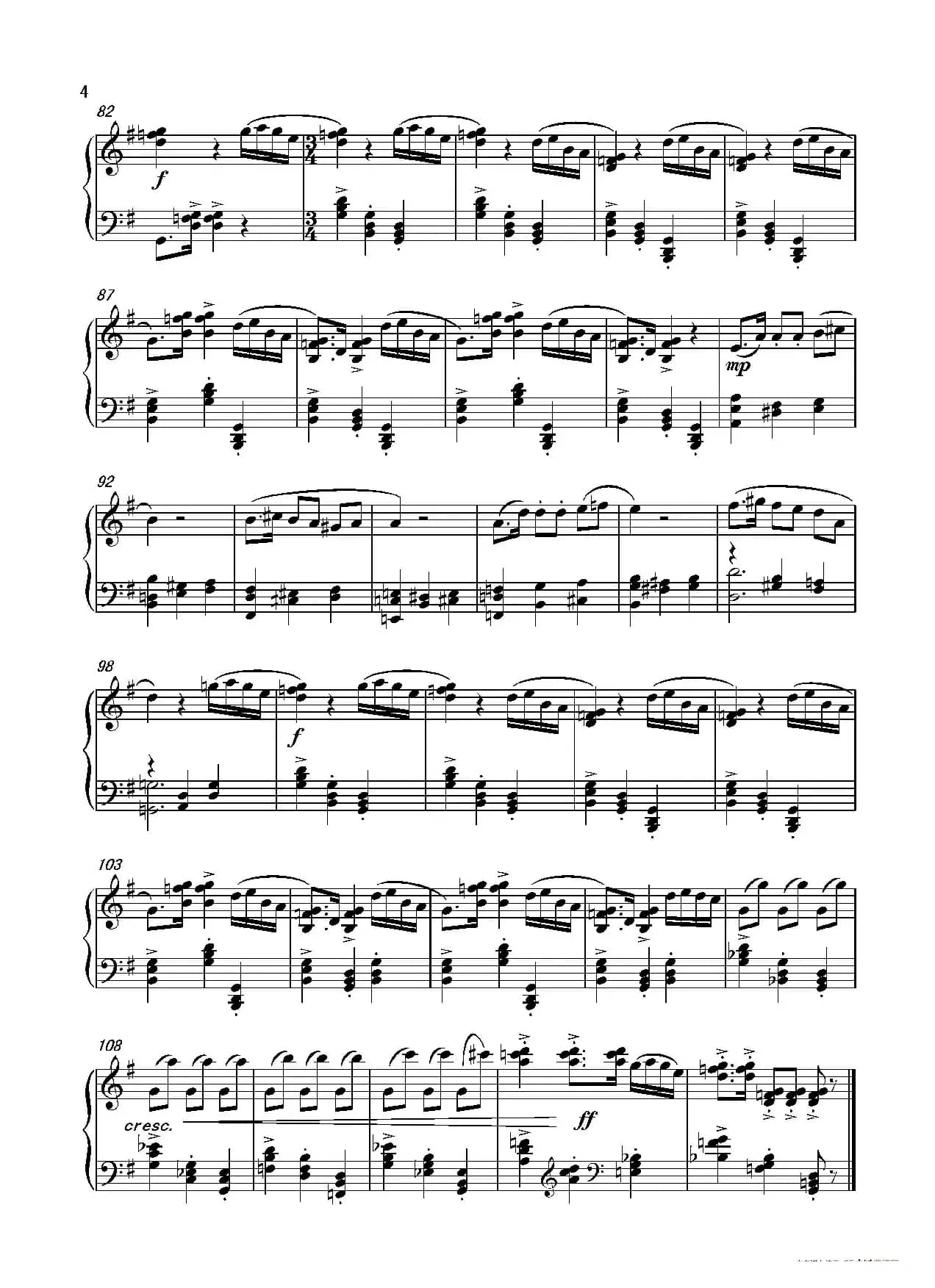 第五钢琴奏鸣曲Piano Sonata No.5