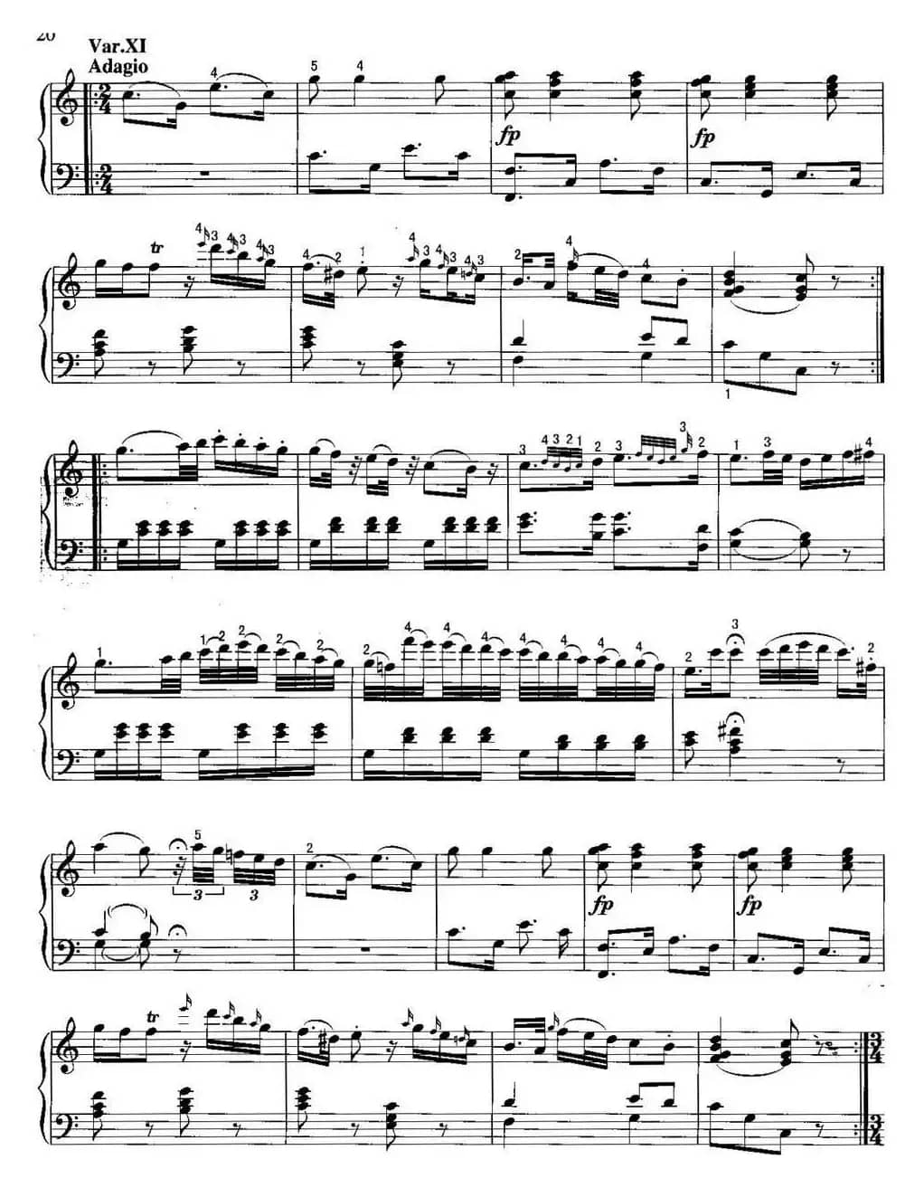 不可不弹的世界钢琴名曲：“星星”变奏曲