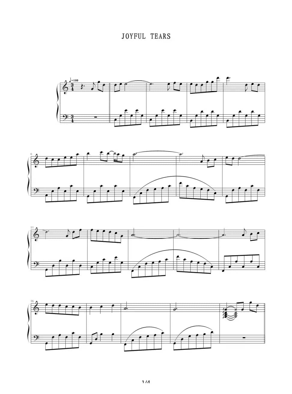 Joyful Tears