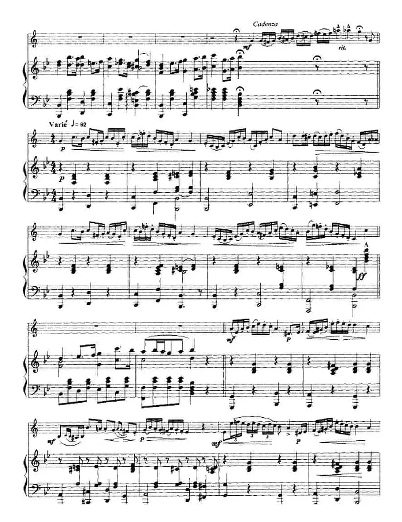 回到伊陵去（小号+钢琴伴奏）