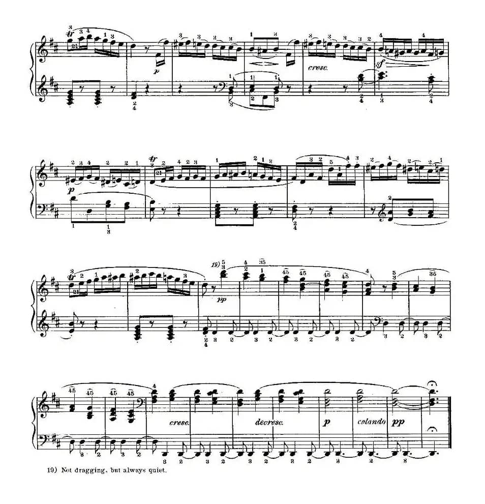 贝多芬钢琴小品（Bagatelles）（Op.33 之6）